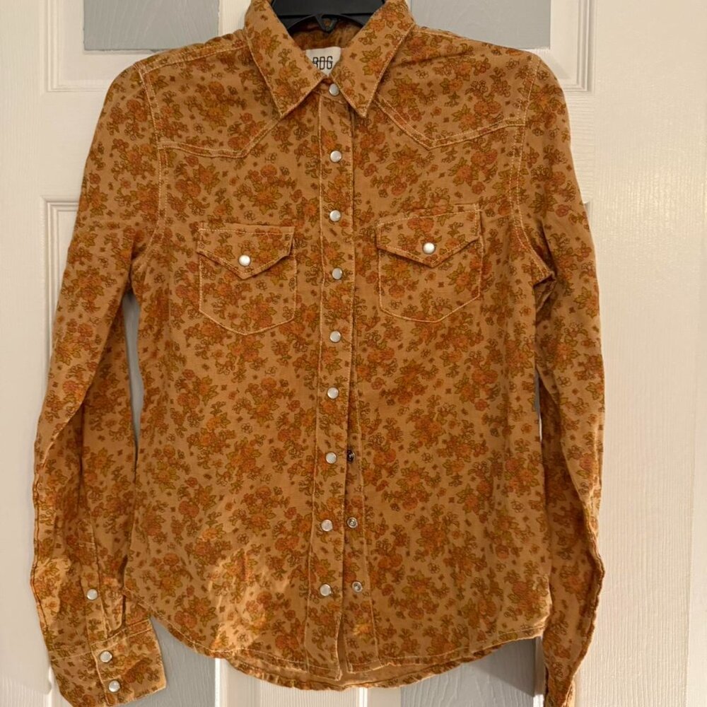 Urban Outfitters (BDG) Arielle Printed Western Shirt - Picture 4 of 6